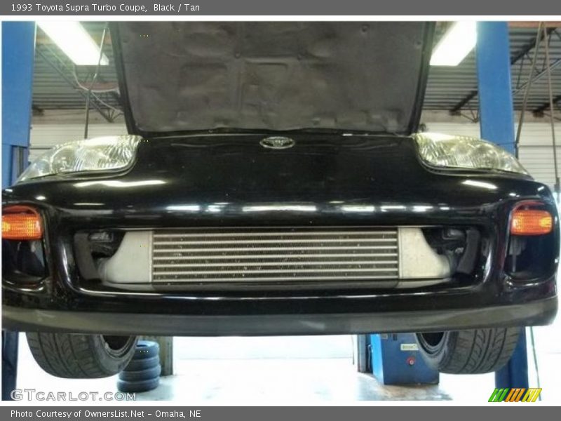 Black / Tan 1993 Toyota Supra Turbo Coupe