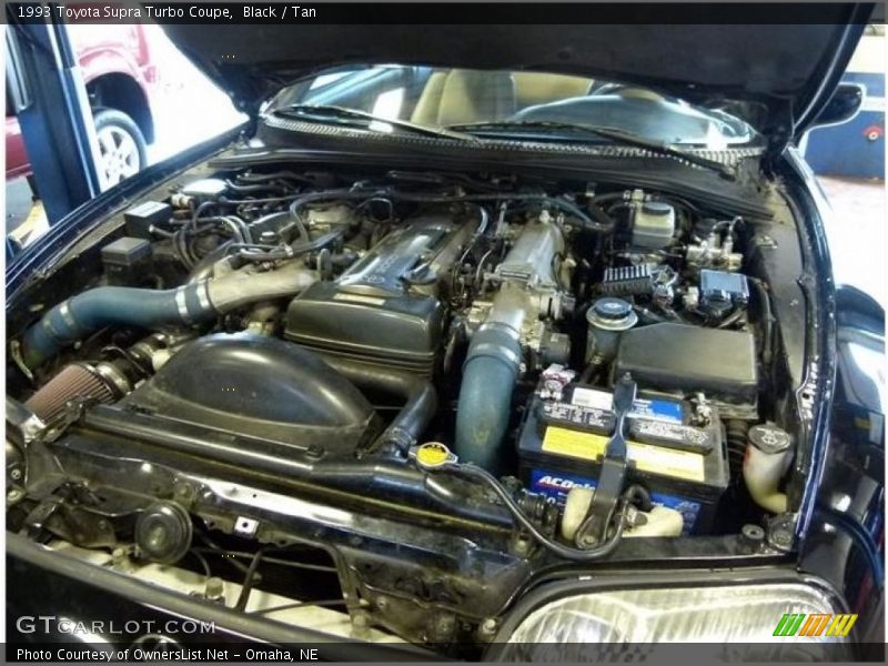  1993 Supra Turbo Coupe Engine - 3.0 Liter Twin-Turbocharged DOHC 24-Valve Inline 6 Cylinder