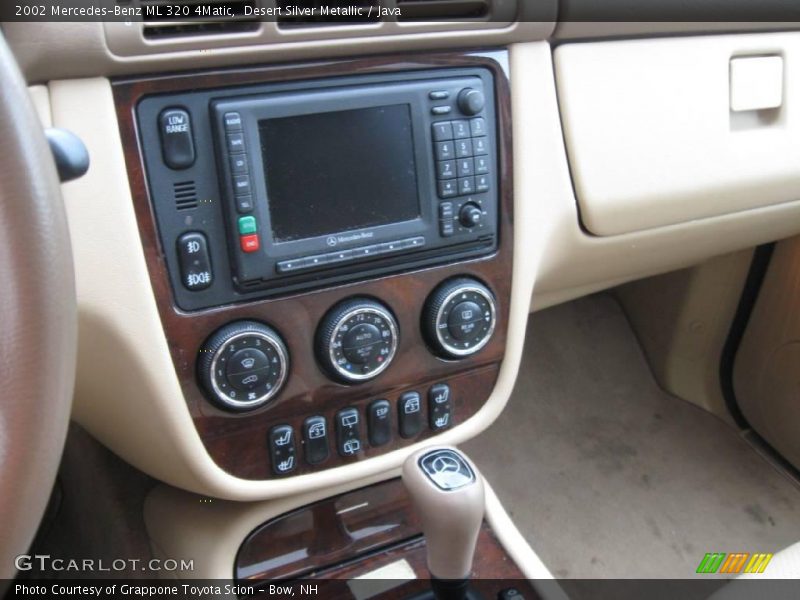 Desert Silver Metallic / Java 2002 Mercedes-Benz ML 320 4Matic