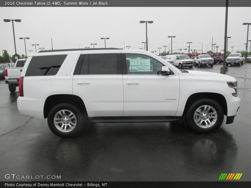 Summit White / Jet Black 2016 Chevrolet Tahoe LS 4WD