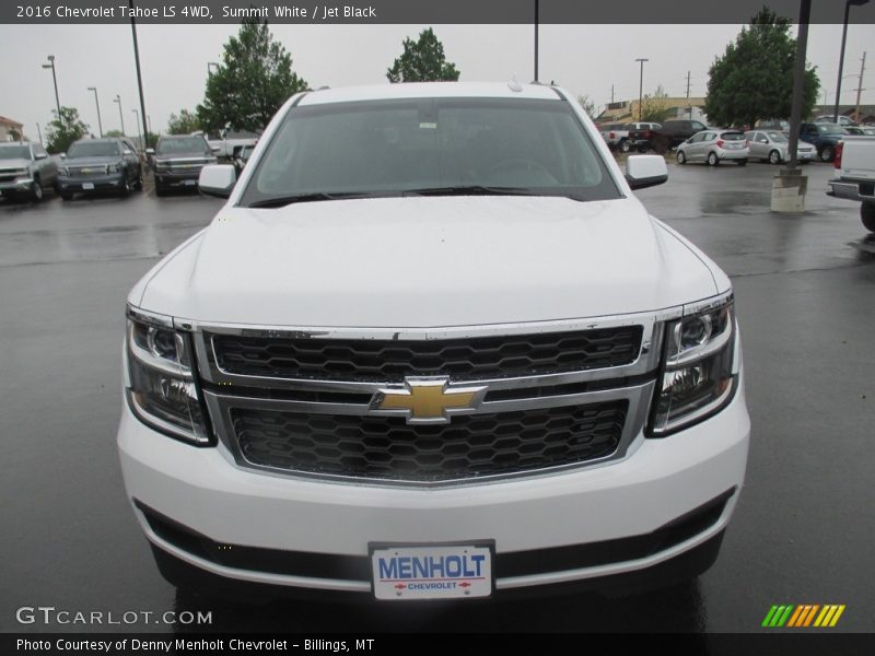 Summit White / Jet Black 2016 Chevrolet Tahoe LS 4WD