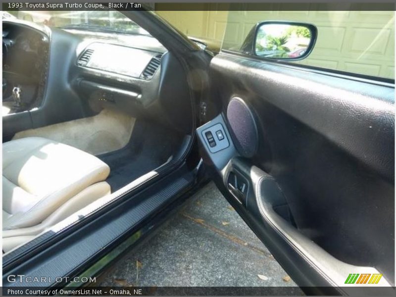 Black / Tan 1993 Toyota Supra Turbo Coupe