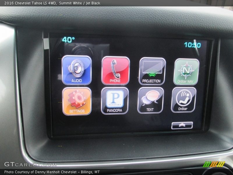Summit White / Jet Black 2016 Chevrolet Tahoe LS 4WD