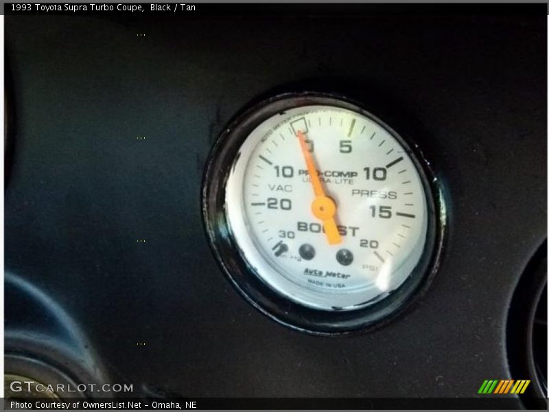 Black / Tan 1993 Toyota Supra Turbo Coupe