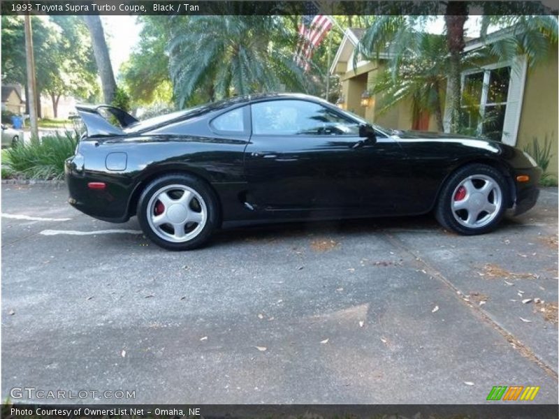 Black / Tan 1993 Toyota Supra Turbo Coupe