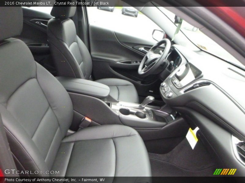 Crystal Red Tintcoat / Jet Black 2016 Chevrolet Malibu LT