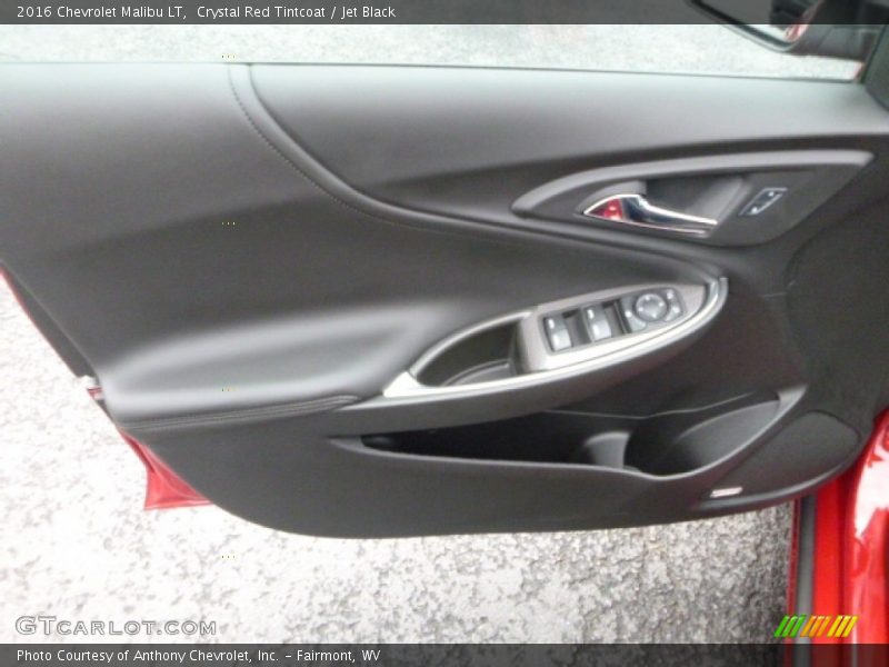 Crystal Red Tintcoat / Jet Black 2016 Chevrolet Malibu LT