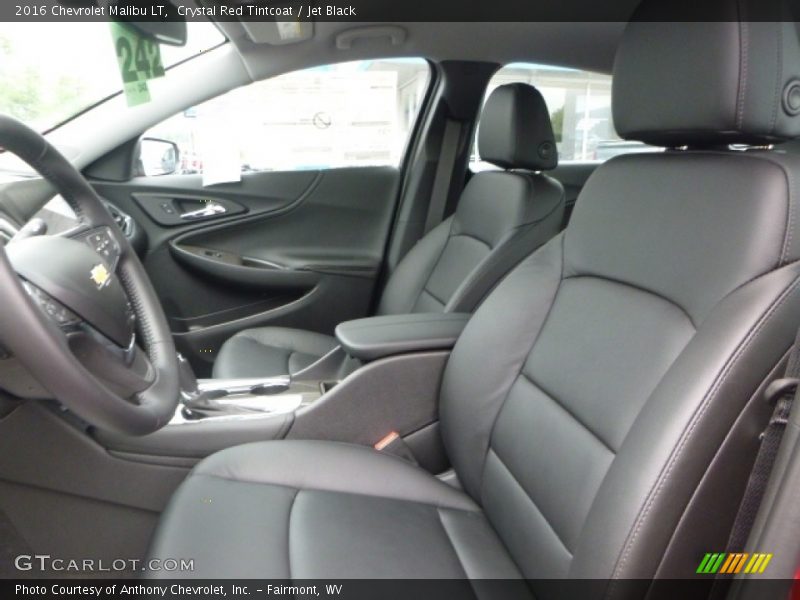 Crystal Red Tintcoat / Jet Black 2016 Chevrolet Malibu LT