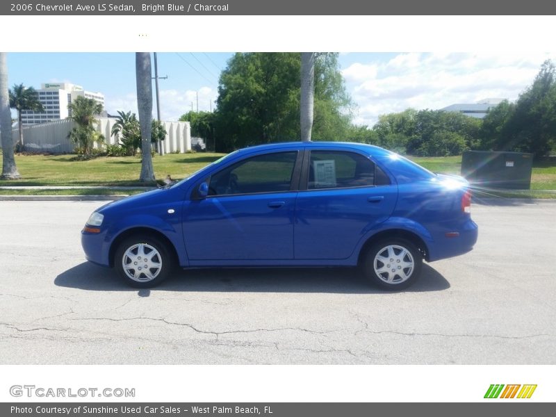 Bright Blue / Charcoal 2006 Chevrolet Aveo LS Sedan