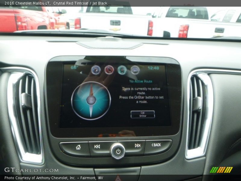 Crystal Red Tintcoat / Jet Black 2016 Chevrolet Malibu LT