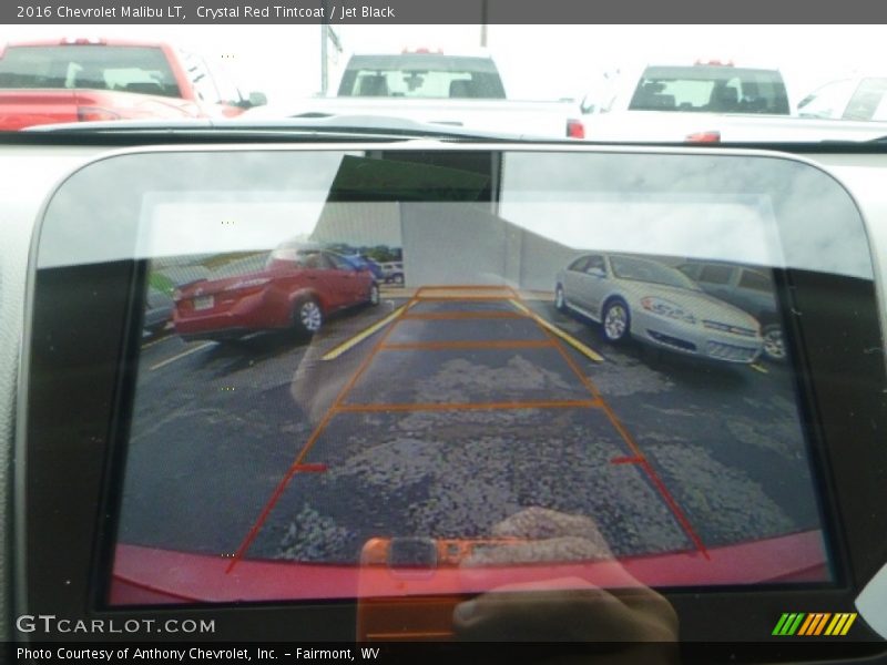 Crystal Red Tintcoat / Jet Black 2016 Chevrolet Malibu LT
