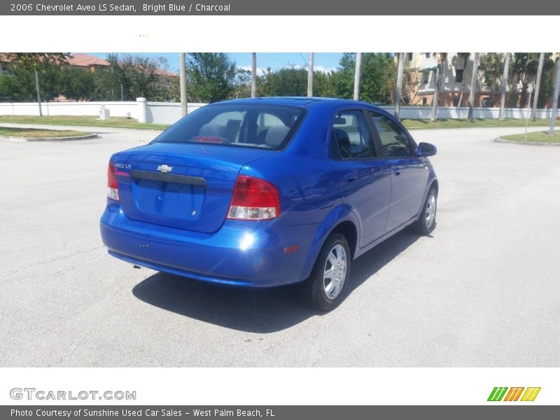 Bright Blue / Charcoal 2006 Chevrolet Aveo LS Sedan