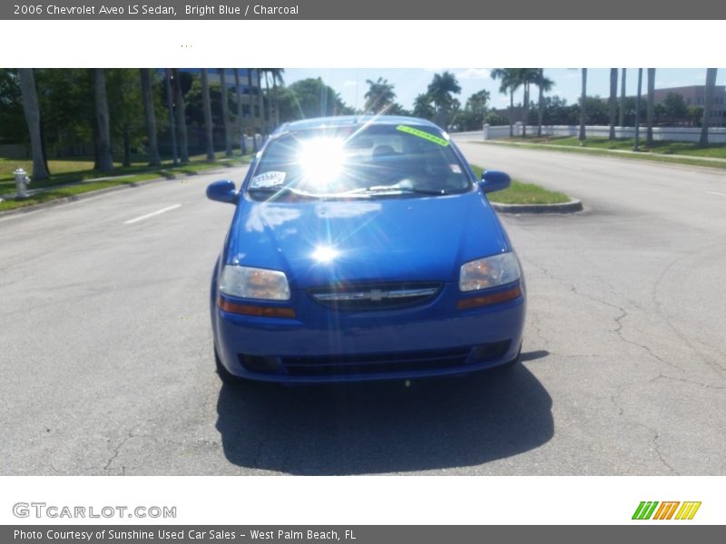 Bright Blue / Charcoal 2006 Chevrolet Aveo LS Sedan