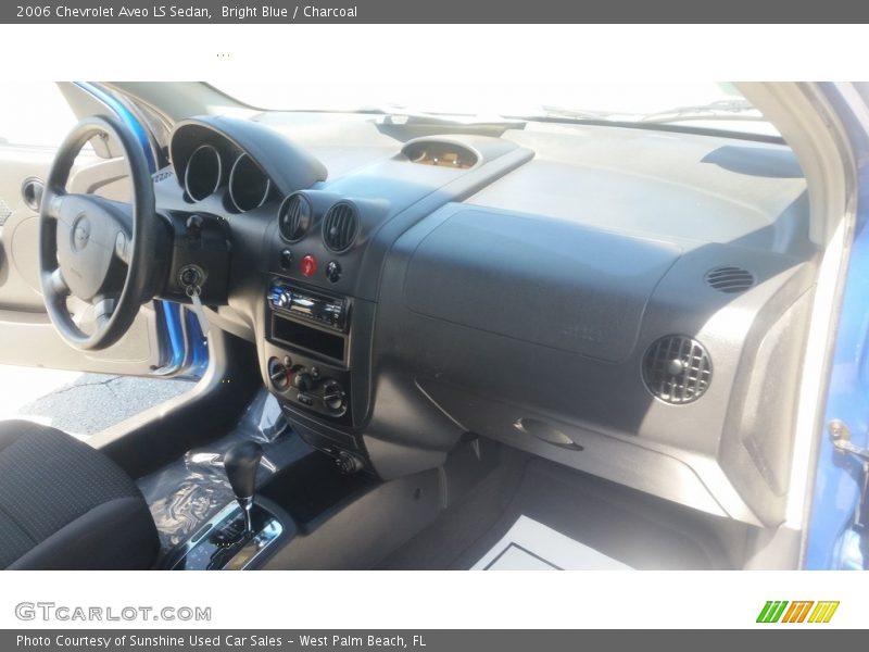 Bright Blue / Charcoal 2006 Chevrolet Aveo LS Sedan