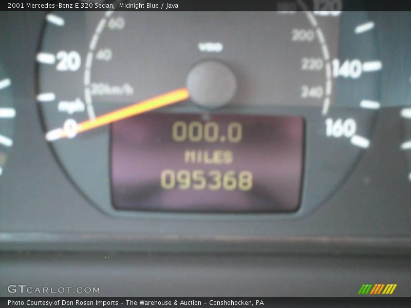 Midnight Blue / Java 2001 Mercedes-Benz E 320 Sedan