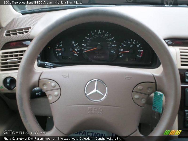 Midnight Blue / Java 2001 Mercedes-Benz E 320 Sedan
