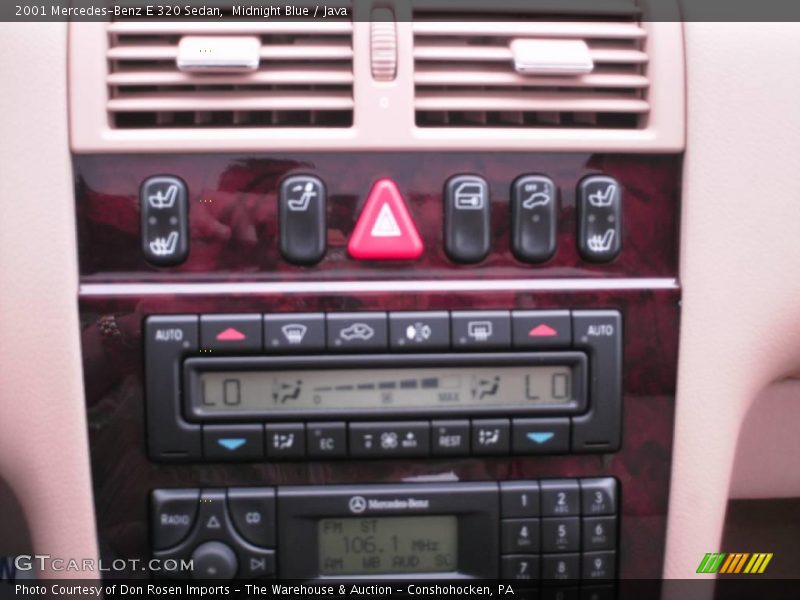 Midnight Blue / Java 2001 Mercedes-Benz E 320 Sedan