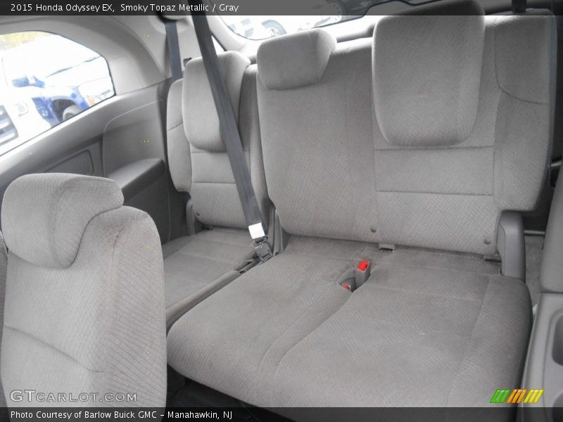 Smoky Topaz Metallic / Gray 2015 Honda Odyssey EX
