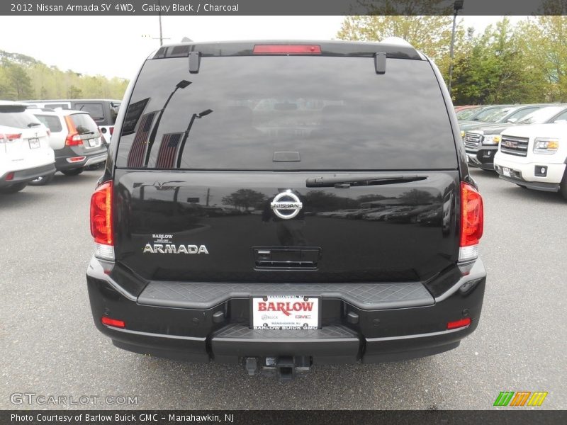 Galaxy Black / Charcoal 2012 Nissan Armada SV 4WD