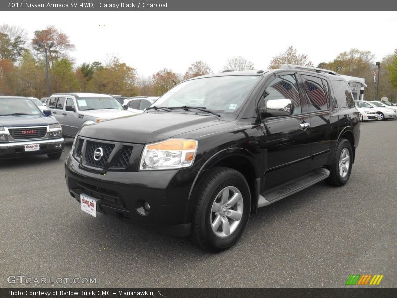 Galaxy Black / Charcoal 2012 Nissan Armada SV 4WD