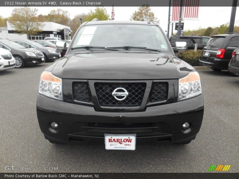 Galaxy Black / Charcoal 2012 Nissan Armada SV 4WD