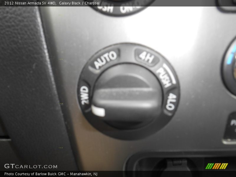 Galaxy Black / Charcoal 2012 Nissan Armada SV 4WD