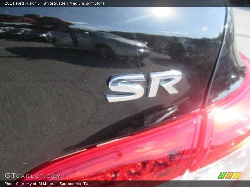White Suede / Medium Light Stone 2011 Ford Fusion S