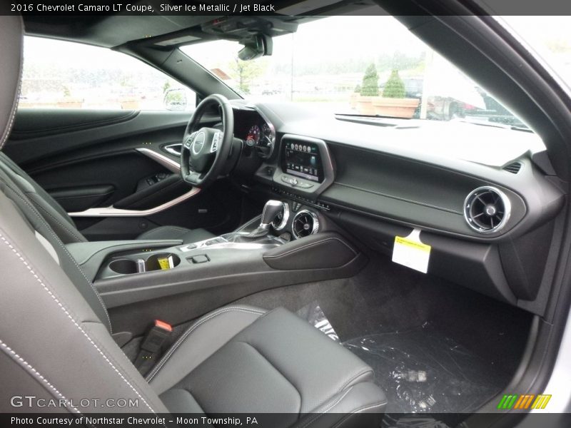 Silver Ice Metallic / Jet Black 2016 Chevrolet Camaro LT Coupe