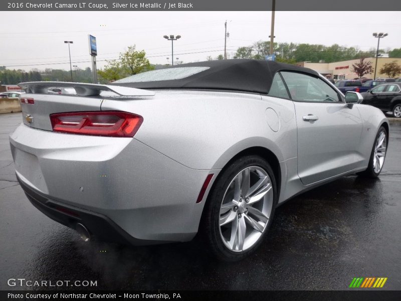Silver Ice Metallic / Jet Black 2016 Chevrolet Camaro LT Coupe