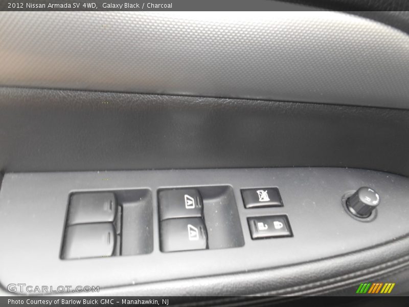 Galaxy Black / Charcoal 2012 Nissan Armada SV 4WD