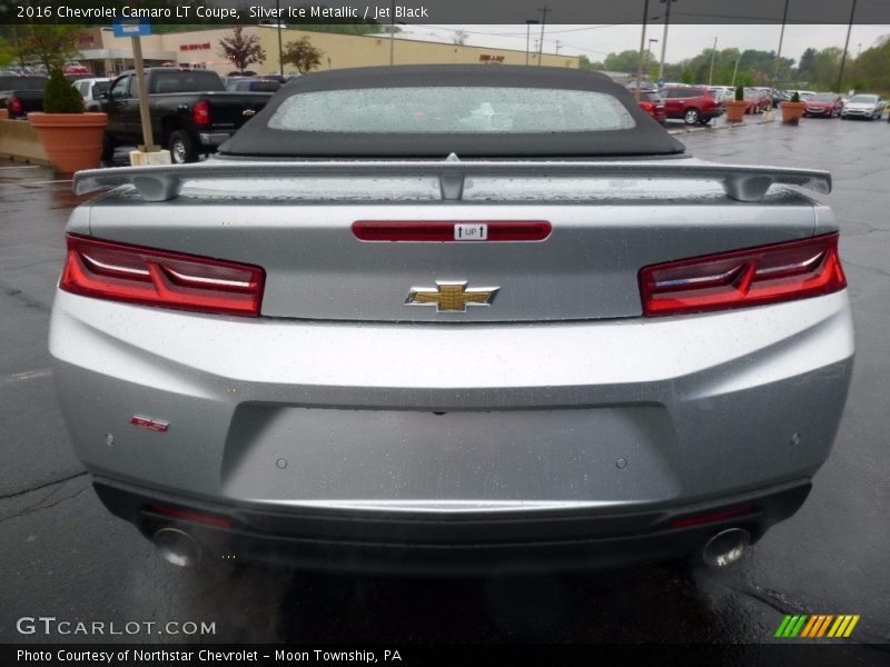 Silver Ice Metallic / Jet Black 2016 Chevrolet Camaro LT Coupe