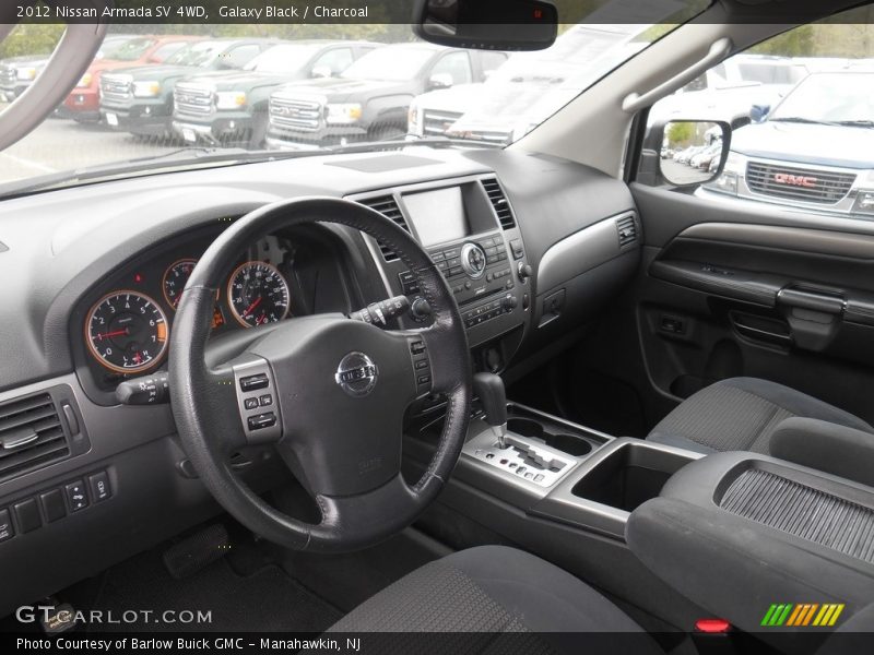 Galaxy Black / Charcoal 2012 Nissan Armada SV 4WD