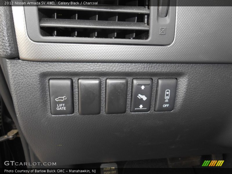 Galaxy Black / Charcoal 2012 Nissan Armada SV 4WD