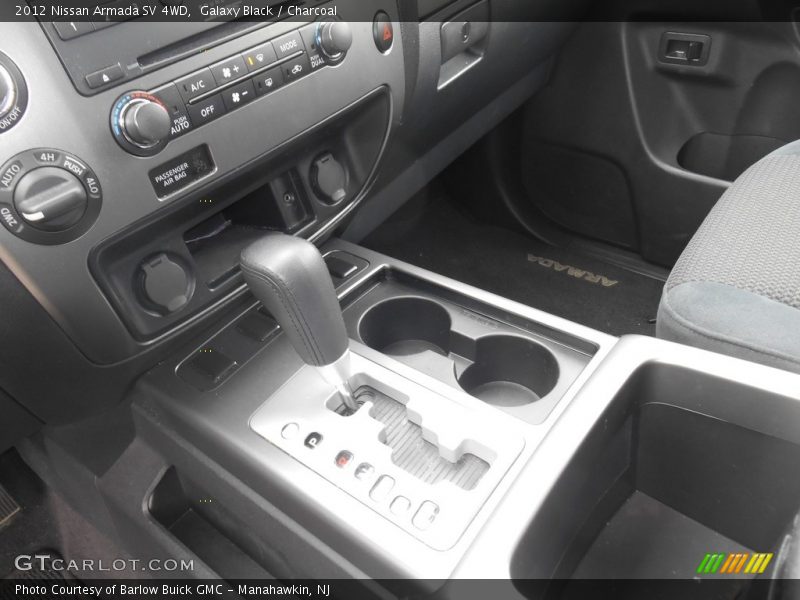 Galaxy Black / Charcoal 2012 Nissan Armada SV 4WD
