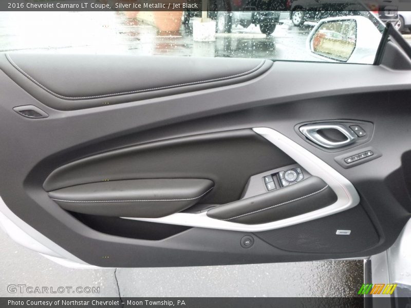 Silver Ice Metallic / Jet Black 2016 Chevrolet Camaro LT Coupe