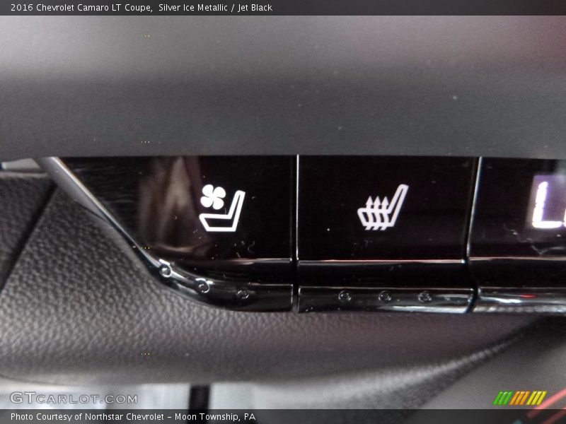 Silver Ice Metallic / Jet Black 2016 Chevrolet Camaro LT Coupe