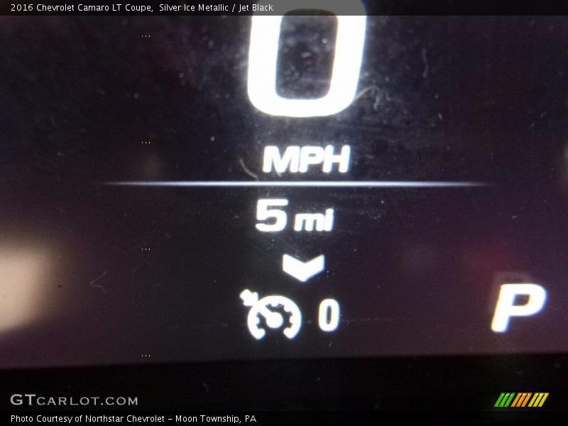 Silver Ice Metallic / Jet Black 2016 Chevrolet Camaro LT Coupe