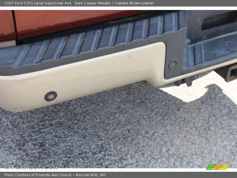 Dark Copper Metallic / Castano Brown Leather 2007 Ford F150 Lariat SuperCrew 4x4