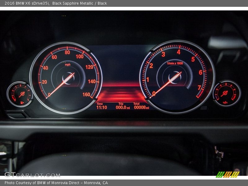  2016 X6 sDrive35i sDrive35i Gauges