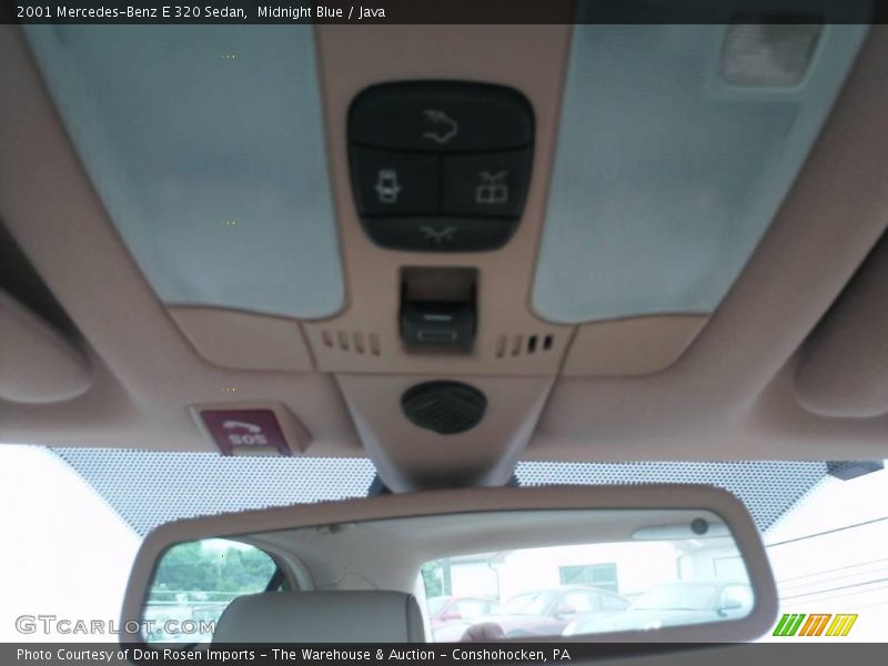Midnight Blue / Java 2001 Mercedes-Benz E 320 Sedan