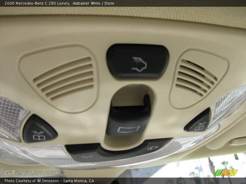 Alabaster White / Stone 2006 Mercedes-Benz C 280 Luxury