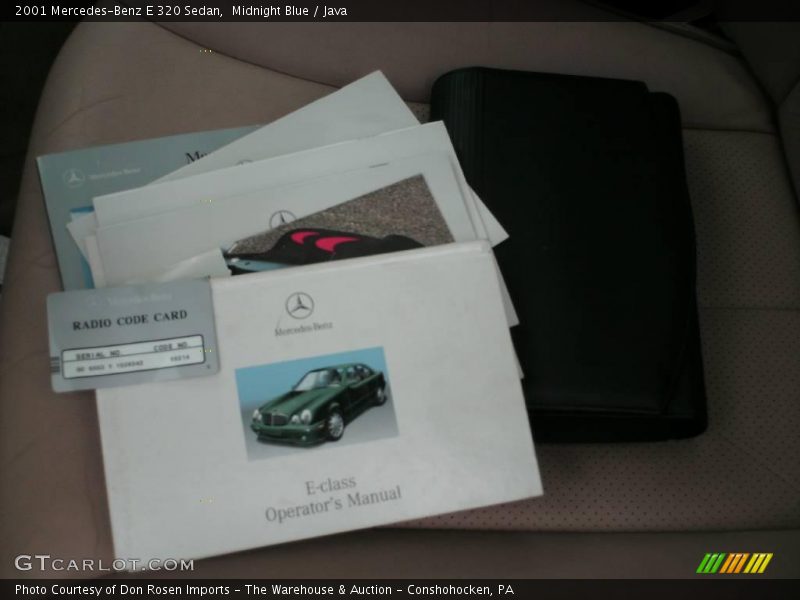 Midnight Blue / Java 2001 Mercedes-Benz E 320 Sedan