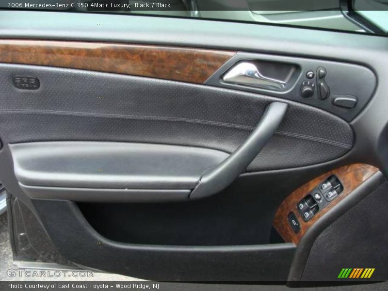 Black / Black 2006 Mercedes-Benz C 350 4Matic Luxury