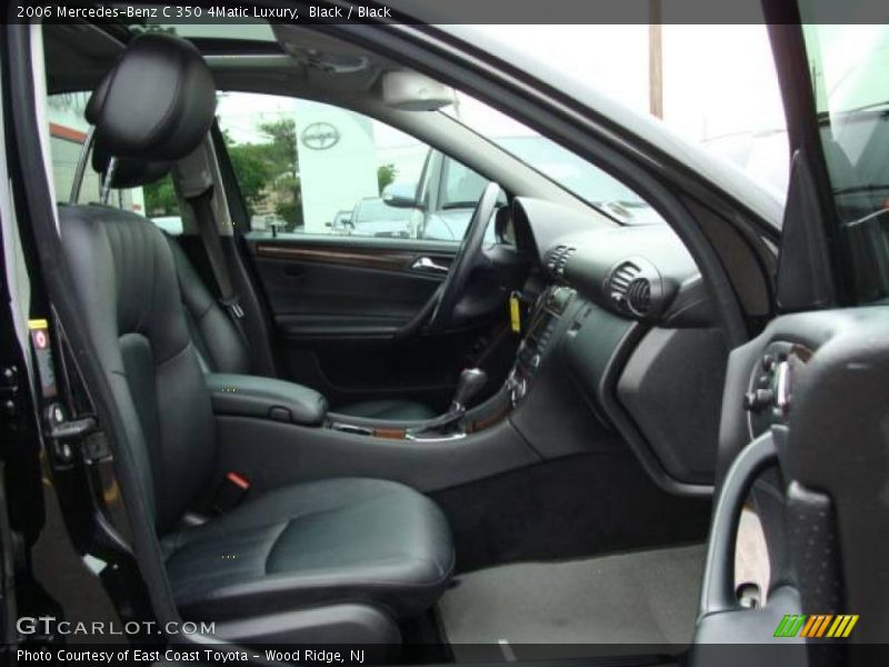 Black / Black 2006 Mercedes-Benz C 350 4Matic Luxury