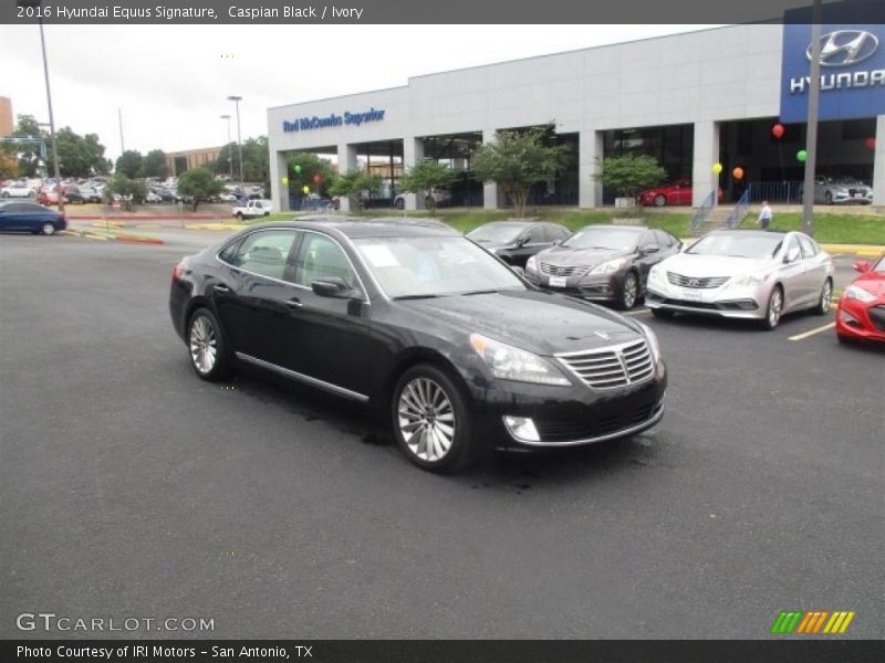 Caspian Black / Ivory 2016 Hyundai Equus Signature