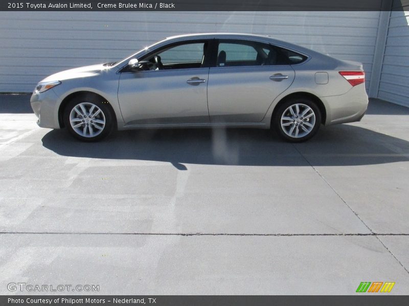 Creme Brulee Mica / Black 2015 Toyota Avalon Limited