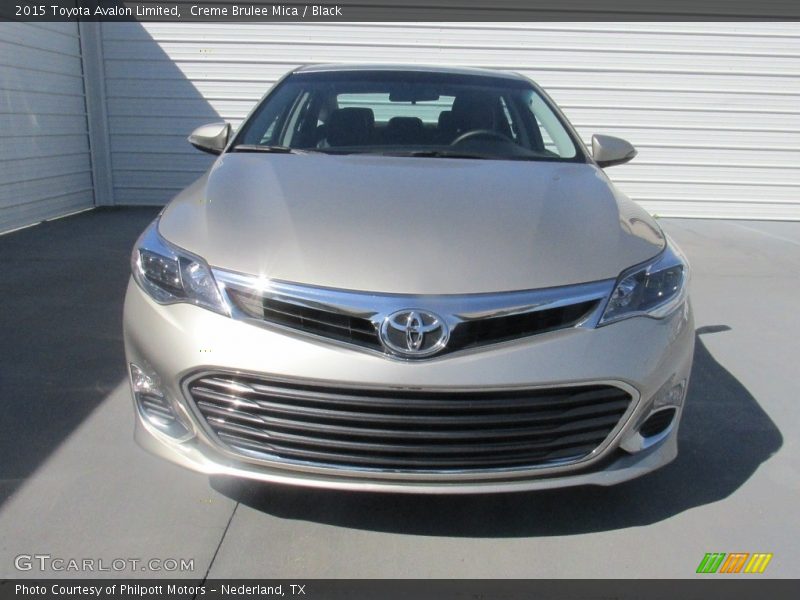 Creme Brulee Mica / Black 2015 Toyota Avalon Limited
