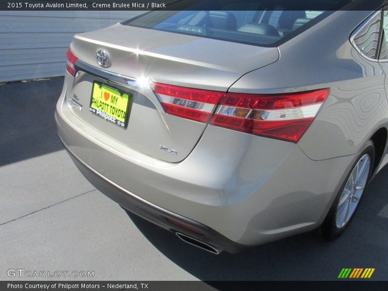 Creme Brulee Mica / Black 2015 Toyota Avalon Limited
