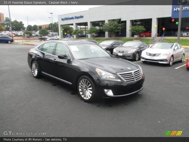 Caspian Black / Ivory 2016 Hyundai Equus Signature