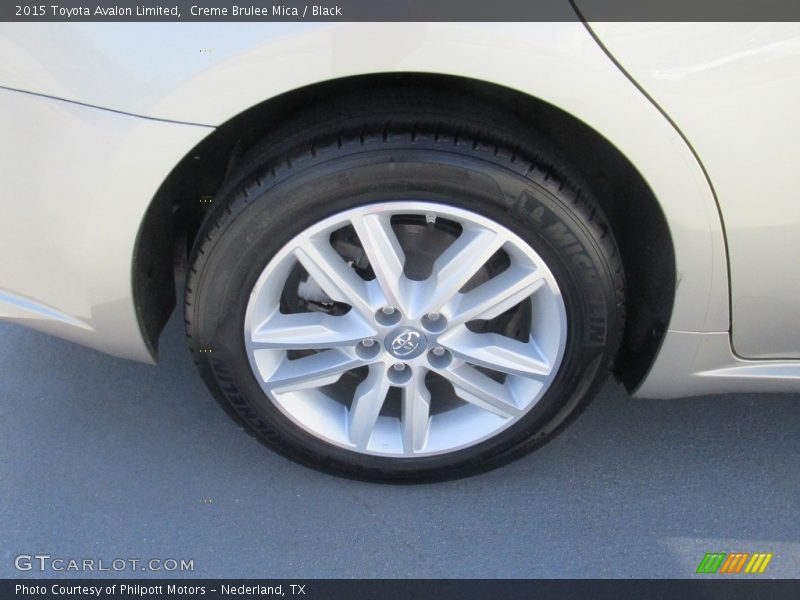 Creme Brulee Mica / Black 2015 Toyota Avalon Limited